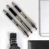imageZebra Pen G301 Retractable Gel Pen 07mm Medium Point Stainless Steel Barrel Ideal for Office Supplies School Supplies ampamp Teacher Supplies Black Ink 12Pack 41310Black D