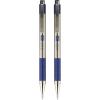 imageZebra Pen G301 Retractable Gel Pen 07mm Medium Point Stainless Steel Barrel Ideal for Office Supplies School Supplies ampamp Teacher Supplies Black Ink 12Pack 41310Blue A