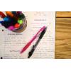 imageZebra Pen ZGrip Retractable Ballpoint Pen Fine Point 07mm Black Ink 12PackBlack C