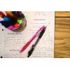 imageZebra Pen ZGrip Retractable Ballpoint Pen Fine Point 07mm Black Ink 12PackBlack D