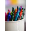 imageZebra Pen ZGrip Retractable Ballpoint Pen Fine Point 07mm Black Ink 12PackBlue C