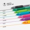 imageZebra Pen ZGrip Retractable Ballpoint Pen SmoothFlowing Assorted Fashion Colors 10mm Medium Point School Supplies Teacher Supplies and Office Supplies 18Pack 22208Assorted Fashion A