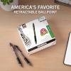 imageZebra Pen ZGrip Retractable Ballpoint Pen SmoothFlowing Assorted Fashion Colors 10mm Medium Point School Supplies Teacher Supplies and Office Supplies 18Pack 22208Black I