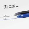 imageZebra Pen ZGrip Retractable Ballpoint Pen SmoothFlowing Assorted Fashion Colors 10mm Medium Point School Supplies Teacher Supplies and Office Supplies 18Pack 22208BlackBlue A