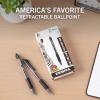 imageZebra Pen ZGrip Retractable Ballpoint Pen SmoothFlowing Assorted Fashion Colors 10mm Medium Point School Supplies Teacher Supplies and Office Supplies 18Pack 22208Black C