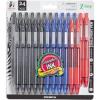 imageZebra Pen ZGrip Retractable Ballpoint Pen SmoothFlowing Assorted Fashion Colors 10mm Medium Point School Supplies Teacher Supplies and Office Supplies 18Pack 22208Business A