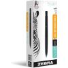 imageZebra Pen bLen Gel Pens 07mm Medium Point Black Ink 6Pack With 4 Refills Smooth FastDrying Ink VibrationFree Writing Experience Rubber Grip LowProfile Clip 41416Black E