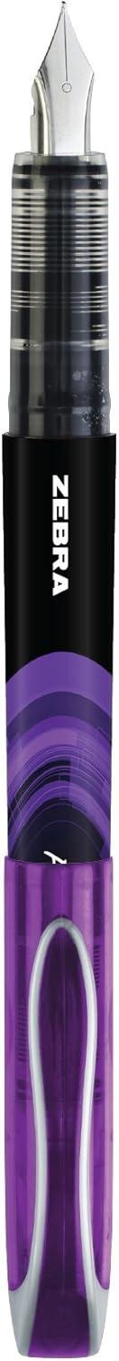 imageZebra Pen Fountain Fine 06 Mm Assorted Ink Colors Assorted 7pack