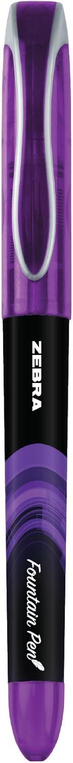 imageZebra Pen Fountain Fine 06 Mm Assorted Ink Colors Assorted 7pack