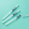 imageZebra Pen CLiCKART Retractable Felt Tip Pen Assorted Ink Colors 06mm Fine Point Moisture Absorbing to Prevent Drying Out School Supplies and Teacher Supplies 6Pack 69006Clear