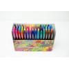 imageZebra Pen Doodlerz Gel Pens 60Pack 10mm Bold Point School ampamp Scrapbook Supplies Smooth Writing Ergonomic Grip Rainbow Colors Glitter Neon Metallic Pastel Translucent Barrel 41960