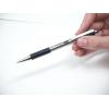 imageZebra Pen F301 Ballpoint Fine Point 07mm Stainless Steel Retractable Ballpoint 4Pack  EasyGlide Ink NonSlip Grip Metal Clip Refillable with FRefill Professional Design 27174Black E