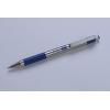 imageZebra Pen F301 Ballpoint Fine Point 07mm Stainless Steel Retractable Ballpoint 4Pack  EasyGlide Ink NonSlip Grip Metal Clip Refillable with FRefill Professional Design 27174Blue D