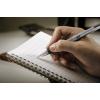 imageZebra Pen F301 Retractable Ballpoint Pen Stainless Steel Barrel Bold Point 16mm Black Ink 12PackBlack