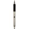 imageZebra Pen F402 Stainless Steel Retractable Ballpoint Ink Pens 2Pack Blue Ink 07mm Fine Point EasyGlide Ink NonSlip Grip Metal Clip Refillable with FRefill 29222Black