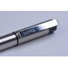 imageZebra Pen G301 Stainless Steel Pen JKRefill Med Point 07mm Blue Ink 2Count2 Count Pack of 1