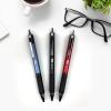 imageZebra Pen G350 Gel Pens 2Pack Black Ink 07mm Medium Point Crimson Red Premium Metal Barrel Rapid Dry Ink Textured Rubber Grip Secure Metal Clip Includes 2 Refills 40312Blue Barrel