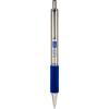 imageZebra Pen G402 Retractable Gel Pen Stainless Steel Barrel Fine Point 05mm Blue Ink 12Pack 49920