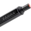 imageZebra Pen G750 Gel Pen 2Pack Blue Ink 07mm Medium Point Black Brass Barrel Knurled Grip Secure Metal Clip Refillable 49822Black A