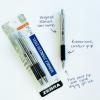 imageZebra Pen GSeries Stainless Steel Gel Ink Pen Refill 2Pack Black Ink 05mm Fine Point JKStyle Smooth Writing Ideal for Everyday Use 880121 Count Pack of 12