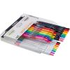 imageZebra Pen Journaling Set 14Pack Assorted Colors Includes 7 Mildliner Highlighters and 7 Sarasa Clip Gel Pens Ideal for Journals Planners and NoteTaking 10014Writing Essentials Set
