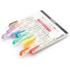imageZebra Pen Mildliner DoubleEnded Brush Marker Brush and Fine Tip Pens Ideal for Bible Highlighting No Bleed Assorted Soft Colors 15Pack 79115Assorted