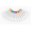imageZebra Pen Mildliner DualTip Dot Stamp Marker WaterBased Pigment Ink Extra Fine Bullet ampamp Dot Stamp Tips Assorted Colors 10Pack 73310Assorted 15