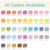 imageZebra Pen Mildliner DualTip Dot Stamp Marker WaterBased Pigment Ink Extra Fine Bullet ampamp Dot Stamp Tips Assorted Colors 10Pack 73310Assorted 5a