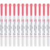 imageZebra Pen Mildliner DualTip Highlighters Broad and Fine Tips Ideal for Bible Highlighting No Bleed School Supplies Teacher Supplies and Office Supplies Mild Violet Ink 12Pack 78180upcCoral Pink
