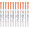imageZebra Pen Mildliner DualTip Highlighters Broad and Fine Tips Ideal for Bible Highlighting No Bleed School Supplies Teacher Supplies and Office Supplies Mild Violet Ink 12Pack 78180upcApricot