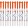 imageZebra Pen Mildliner DualTip Highlighters Broad and Fine Tips Ideal for Bible Highlighting No Bleed School Supplies Teacher Supplies and Office Supplies Mild Violet Ink 12Pack 78180upcMarigold