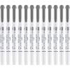 imageZebra Pen Mildliner DualTip Highlighters Broad and Fine Tips Ideal for Bible Highlighting No Bleed School Supplies Teacher Supplies and Office Supplies Mild Violet Ink 12Pack 78180upcDark Gray