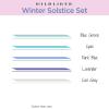 imageZebra Pen Mildliner DualTip Highlighters Broad and Fine Tips Ideal for Bible Highlighting No Bleed School Supplies and Teacher Supplies Assorted Cool and Refined Ink Colors 5Pack 78205Winter Solstice