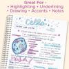 imageZebra Pen Mildliner DualTip Highlighters Chisel and Bullet Tips Ideal for Bible Highlighting No Bleed School Supplies and Teacher Supplies Assorted Neutral and Gentle Ink Colors 10Pack 78701Fluorescent C