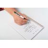 imageZebra Pen Sarasa Dry X1 Retractable Gel Pen Plastic Barrel with Protective Coating Medium Point 07mm Blue Ink 12PackBlack Ink