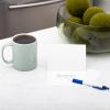 imageZebra Pen Sarasa Dry X1 Retractable Gel Pen Plastic Barrel with Protective Coating Medium Point 07mm Blue Ink 12PackBlue Ink