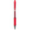 imageZebra Pen Sarasa Dry X20 Retractable Gel Pen Fine Point 05mm Red Ink 12Pack 46730Red