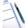 imageZebra Pen Sarasa Grand Retractable Gel Ink Pen Gold Barrel Medium Point 07mm Black Ink 45511 Pack of 1Turquoise