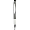 imageZebra Pen StylusPen Telescopic Ballpoint Pen Medium Point 10mm Black Ink Grey and Navy Barrels 2Count 33602Grey Barrel