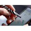imageZebra Pen StylusPen Twist Ballpoint Pen 4C Refill Fine Point 07mm Black Ink 2Count856122 Count Pack of 1