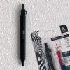 imageZebra Pen X701 Stainless Steel Ballpoint Pen Refill Fine Point 07mm Black Ink 2Pack 852122 Count Pack of 1