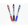 imageZebra Pen ZGrip Max Retractable Ballpoint Pens Medium Point 10 mm Silver Barrel Black Ink Pack Of 12Red