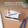 imageZebra Pen ZGrip Retractable Ballpoint Pen 12Pack American Flag Barrel Black Ink Medium Point 10mm Soft Grip Stylish Patriotic Design Smooth Writing Pens 21775Blue A