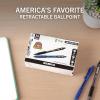 imageZebra Pen ZGrip Retractable Ballpoint Pen 12Pack American Flag Barrel Black Ink Medium Point 10mm Soft Grip Stylish Patriotic Design Smooth Writing Pens 21775BlackBlue A