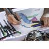 imageZebra Sarasa Fineliner Pen 08mm Black 12Count 66110green