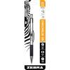 imageZebra Pen G301 Gel Pens 1Pack Black Ink 07mm Medium Point Stainless Steel Barrel Comfortable Textured Grip Secure Metal Clip Short Length for Easy Pocket Storage 41311