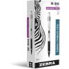 imageZebra Pen M301 Stainless Steel Mechanical Pencil Premium Metal Barrel Medium Point 07mm Black Grip 10Pack Plus Lead and Erasers 543191 Count Pack of 12