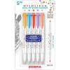 imageZebra Pen Mildliner DualTip Dot Stamp Marker WaterBased Pigment Ink Extra Fine Bullet ampamp Dot Stamp Tips Assorted Colors 10Pack 73310Assorted 5a