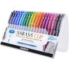 imageZebra Pen Sarasa Clip Retractable Gel Pen 05mm Fine Point Light and Dark Assorted Colors Ideal for School Supplies and Teacher Supplies 10Pack 49510Assorted Rainbow B