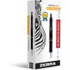 imageZebra Pen Sarasa Dry X1 Retractable Gel Pen Medium Point 07mm Blue Ink 12Pack 45620Black